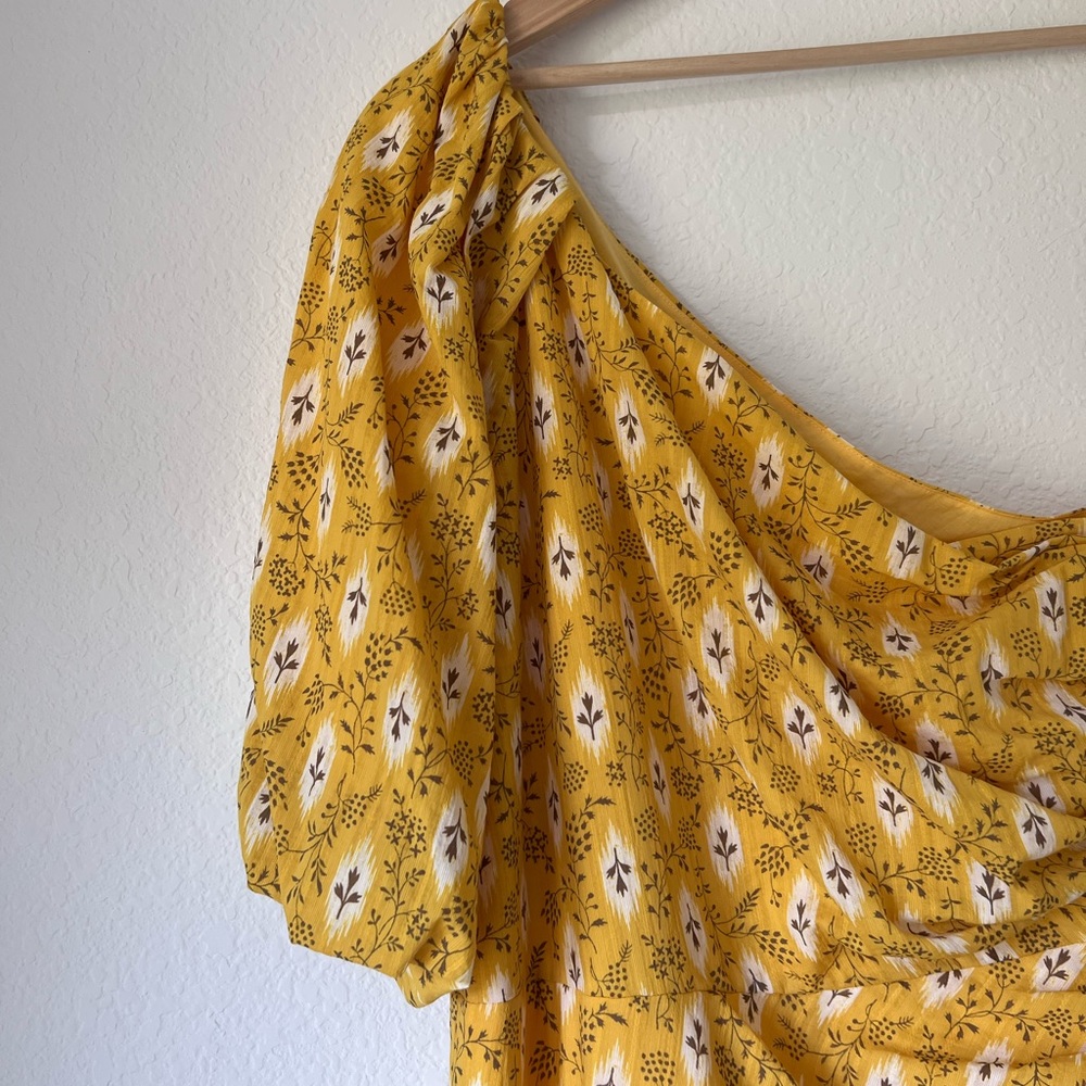 Veronica Beard Virginia Dress in Yellow - Picture 6 of 11